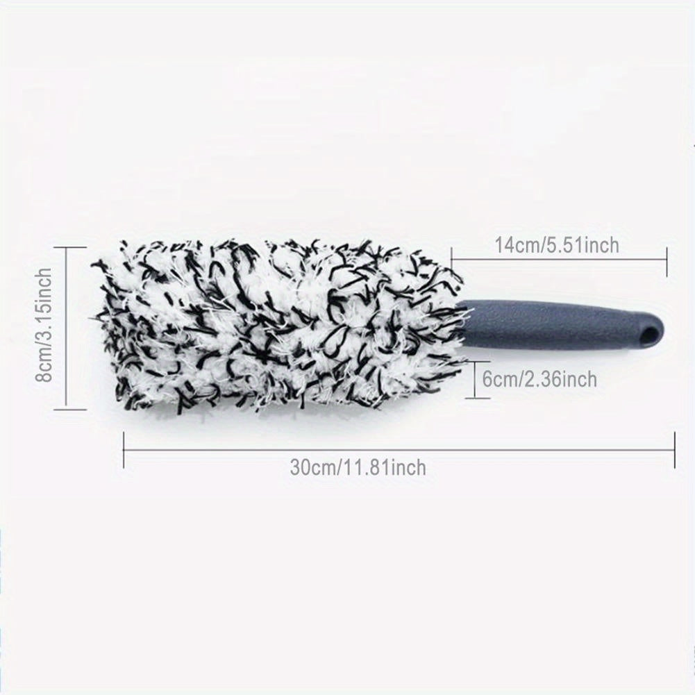 Microfiber Tire Scrubber Wheel Rim Brush for Car Wash
