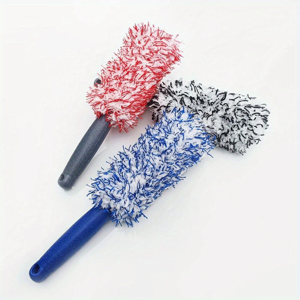 Microfiber Tire Scrubber Wheel Rim Brush for Car Wash