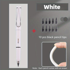 11pcs Eternal Pencil Infinite Pencil Technology Magic Pencil Inkless Pen