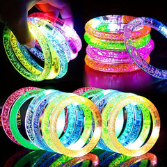 Glow Sticks Bracelets LED Light Up Toys Neon Party Favors