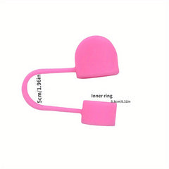 10pcs Dustproof Straw Cap Reusable Straw Plugs Cup Accessories