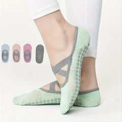 Yoga Grip Bottom Socks Pilates Socks Non Slip Cushion