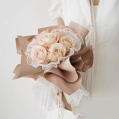 Wave Gauze Flower Packaging Mesh Lace Bouquet Material Wrapping Paper