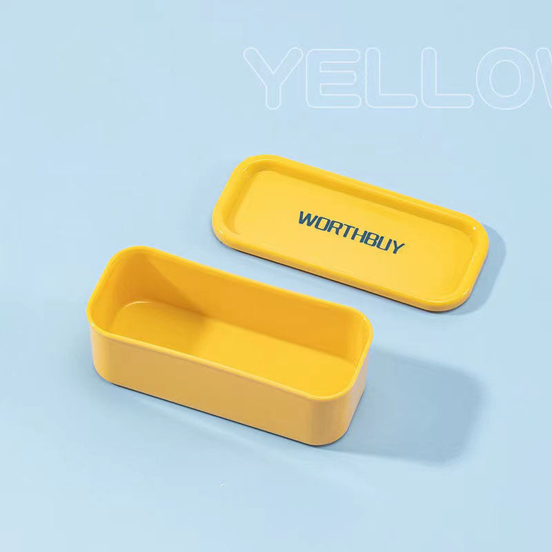 Portable Cotton Swab Box Dustproof Organizer Case