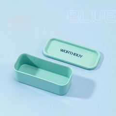 Portable Cotton Swab Box Dustproof Organizer Case