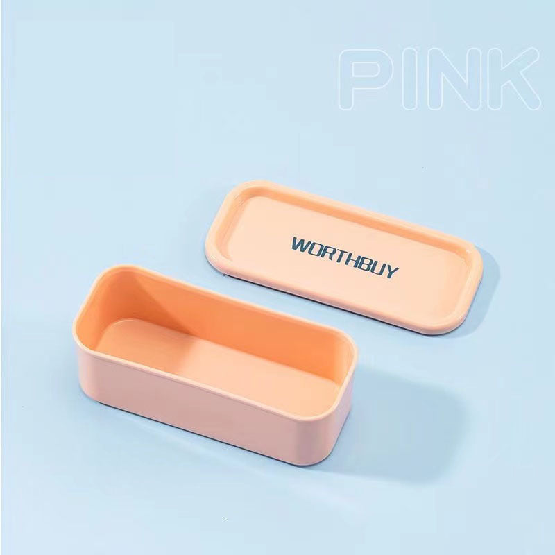 Portable Cotton Swab Box Dustproof Organizer Case