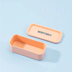 Portable Cotton Swab Box Dustproof Organizer Case