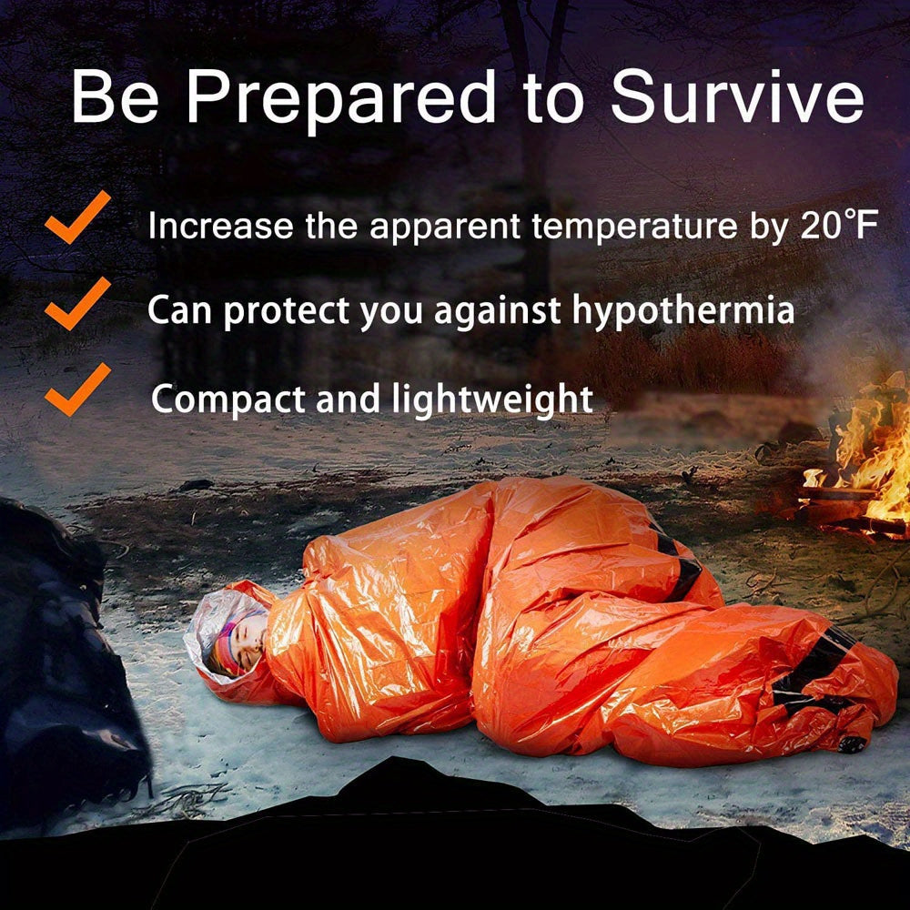 Portable Emergency Keep Warm Sleeping Bag for Outdoor Adventures