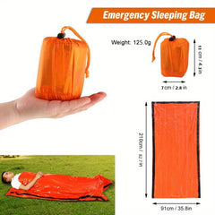 Portable Emergency Keep Warm Sleeping Bag for Outdoor Adventures