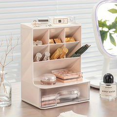 Large Capacity Pen Holder Desktop Organizer Drawer