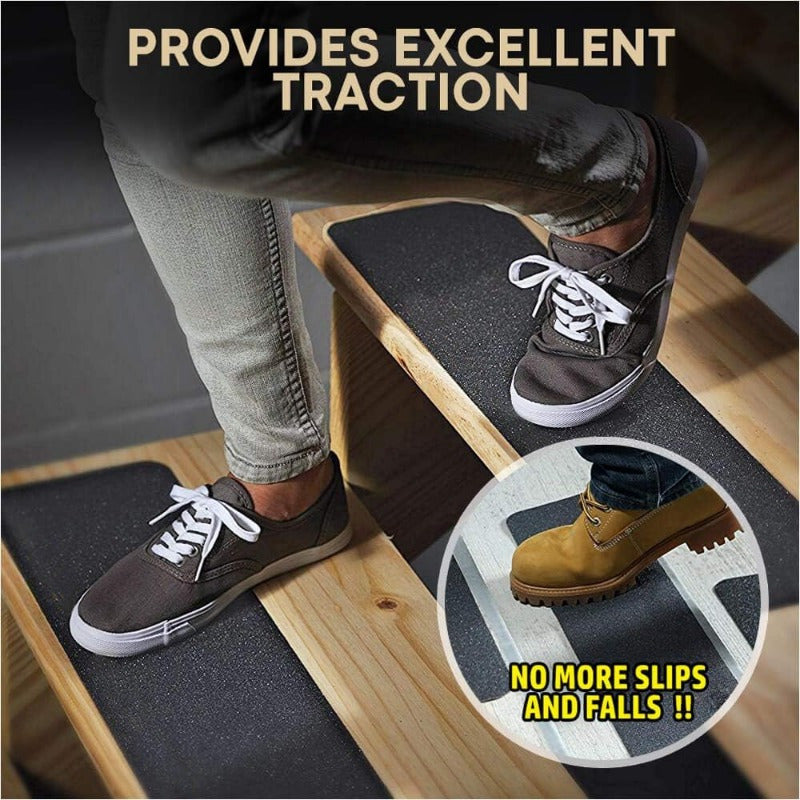 6x24' Stair Treads Grip Tape for Wooden Steps Indoor/Outdoor