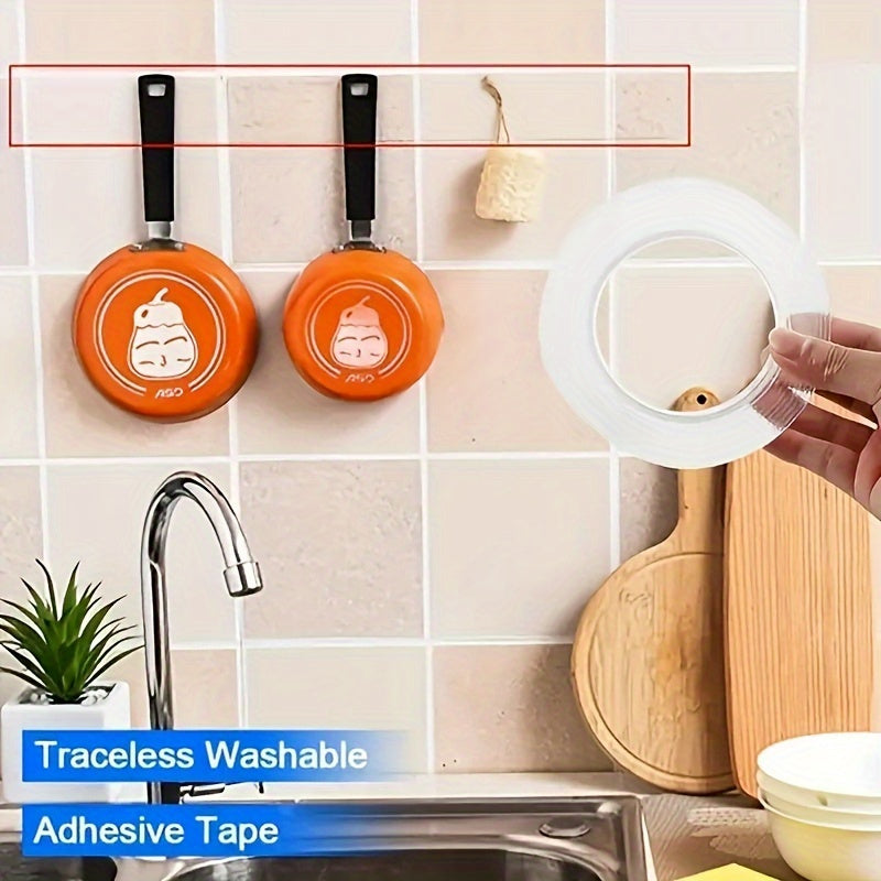 Double Sided Tape Reusable Strong Sticky Multipurpose Removable Washa