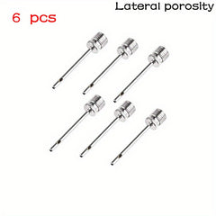 6pcs Sport Ball Inflating Pump Needle - Football Basketball Soccer Valve Adaptor