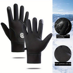 Winter Windproof Touch Screen Cycling Gloves For Men And Women