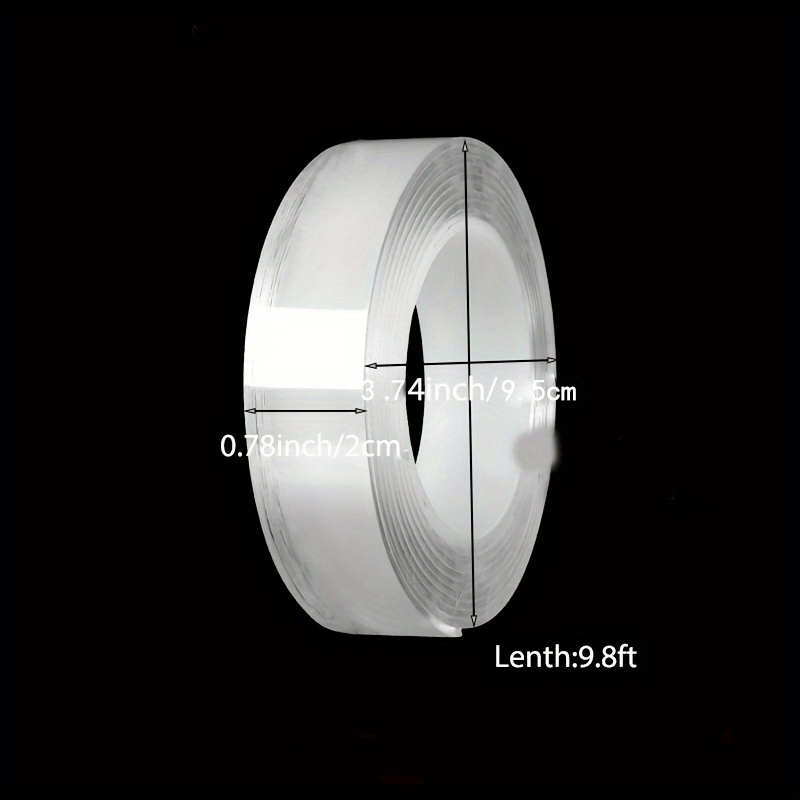 Heavy Duty Double Sided Tape Reusable Strong Sticky Multipurpose
