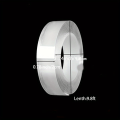 Heavy Duty Double Sided Tape Reusable Strong Sticky Multipurpose