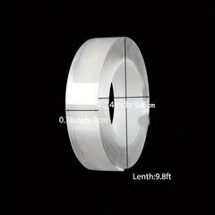 Heavy Duty Double Sided Tape Reusable Strong Sticky Multipurpose