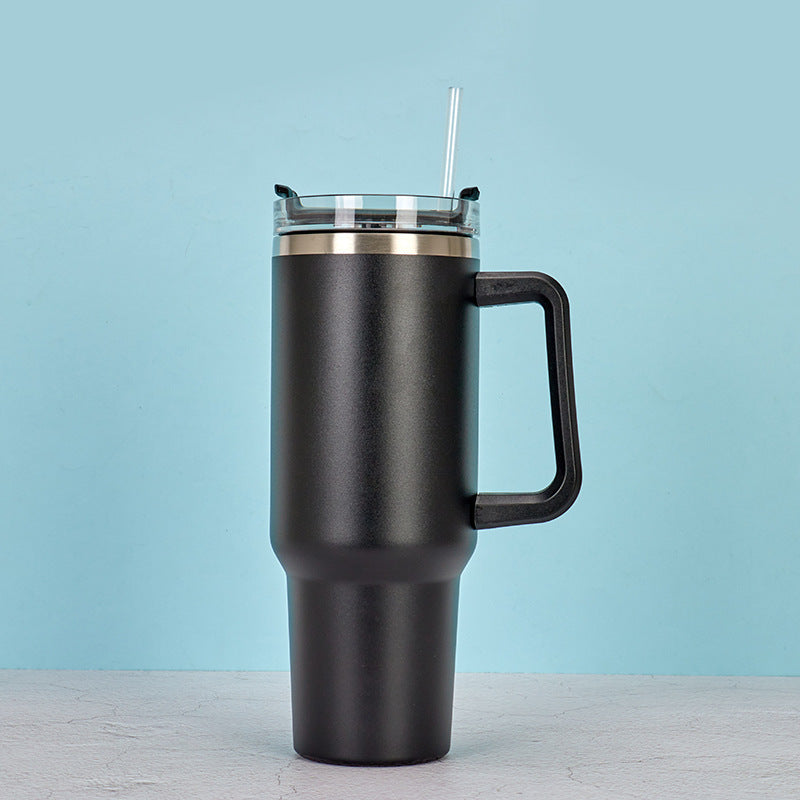 40oz Tumbler w/ Handle, Vacuum Insulated, Stainless Steel Water Cup