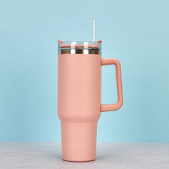 40oz Tumbler w/ Handle, Vacuum Insulated, Stainless Steel Water Cup