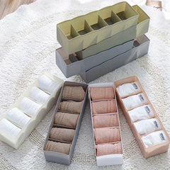 2pcs Socks Drawer Storage Box Underwear Organizer
