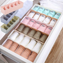 2pcs Socks Drawer Storage Box Underwear Organizer