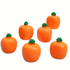 2pcs Squishy Carrot Rabbit Squeeze Balls Radish Rabbit Stress Fidget Toys