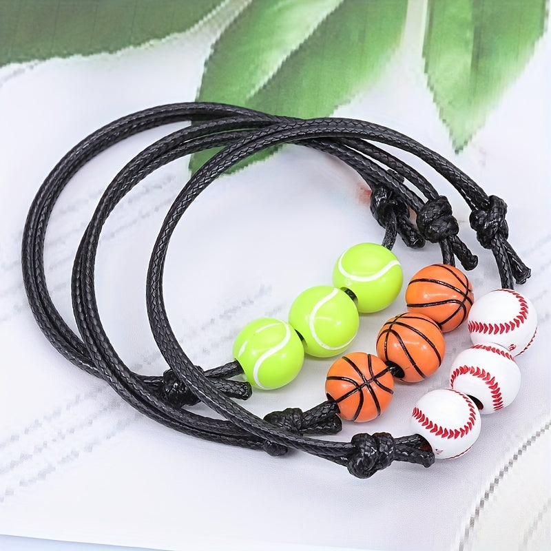 Adjustable Sports Bracelet for Basketball Volleyball Rugby