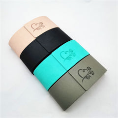 Pressure Resistant Leather Eyewear Case with Flip Mirror
