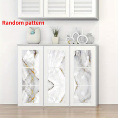 16pcs Waterproof Marble Tile Stickers Easy To Apply and Remove