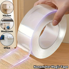 Double Sided Tape Reusable Seamless Strong Versatile Home Kitchen