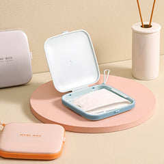 Portable Plastic Square Mask Box for Home and Outdoor