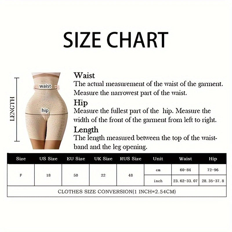 High Waisted Tummy Control Shapewear Seamless Comfort Body Shaper