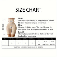 High Waisted Tummy Control Shapewear Seamless Comfort Body Shaper