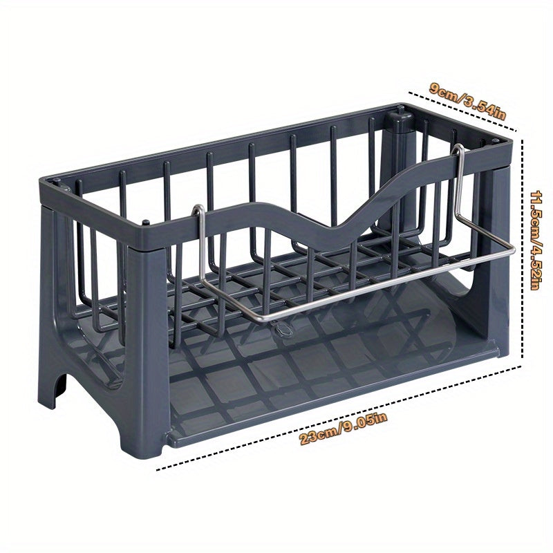 Kitchen Rag Rack Storage Rack Countertop Dishwashing Cloth Drain Rack