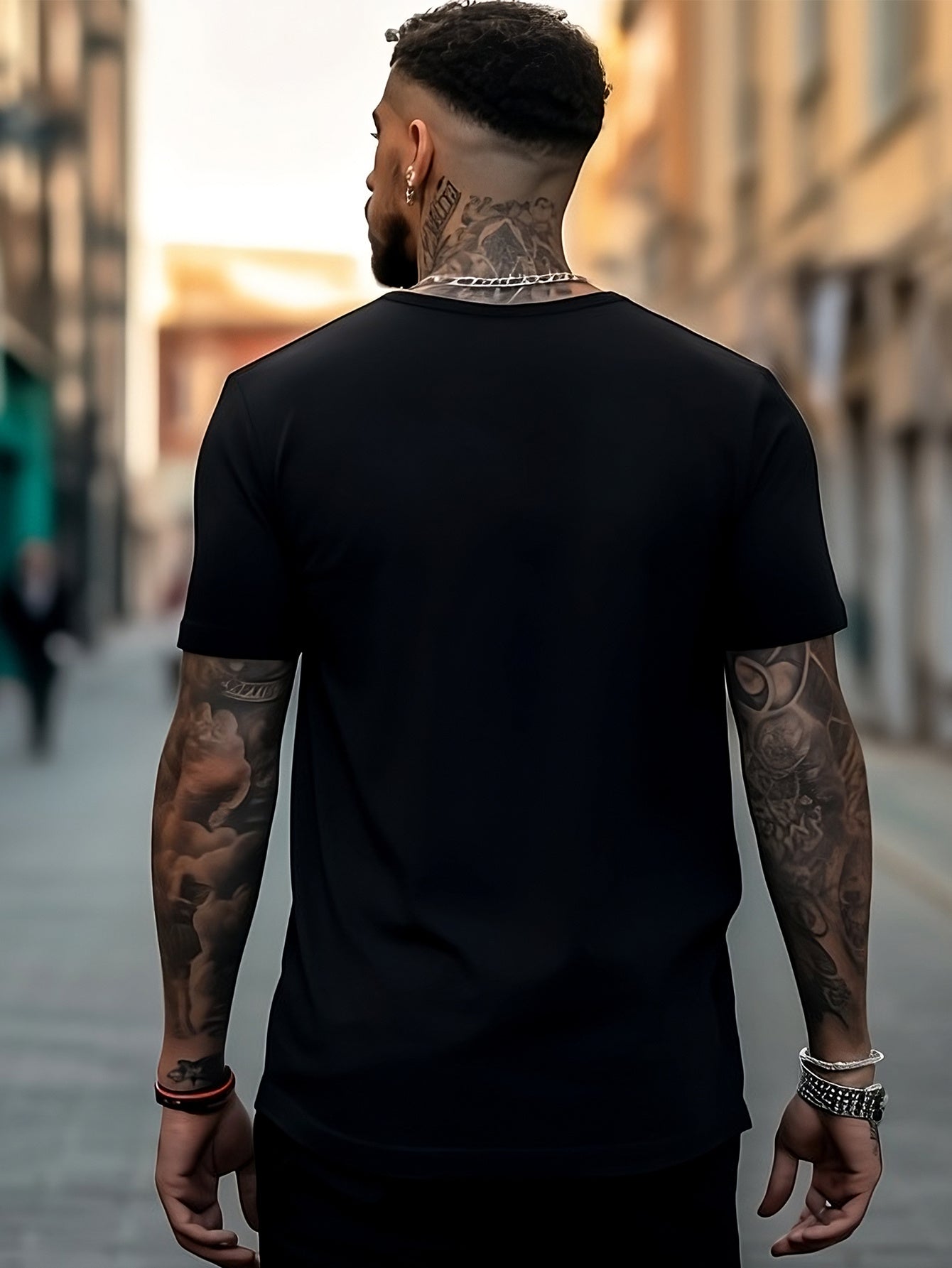 Men's I Love My Boyfriend Graphic Crew Neck T-shirt