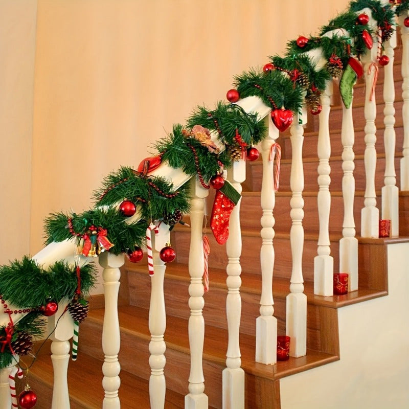 Christmas Garland Artificial Pine Soft Greenery Garland Holiday Wedding