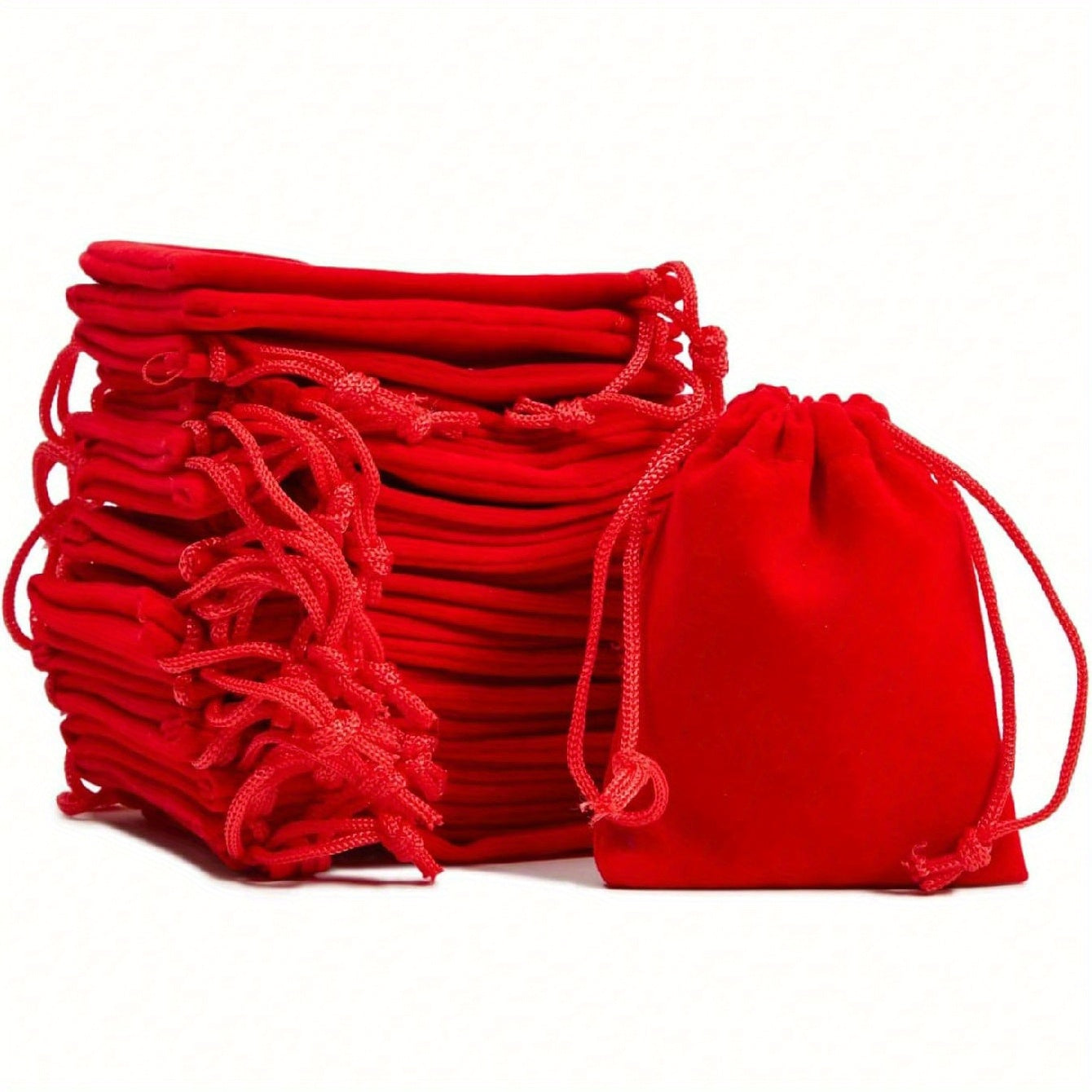 Velvet Jewelry Pouch & Gift Bag Set - 10pcs/2