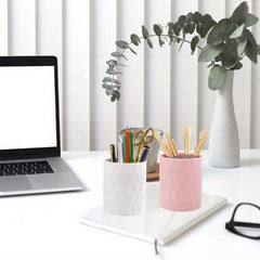 Nordic Style Silicone Pen Holder & Makeup Organizer