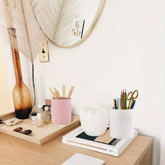Nordic Style Silicone Pen Holder & Makeup Organizer