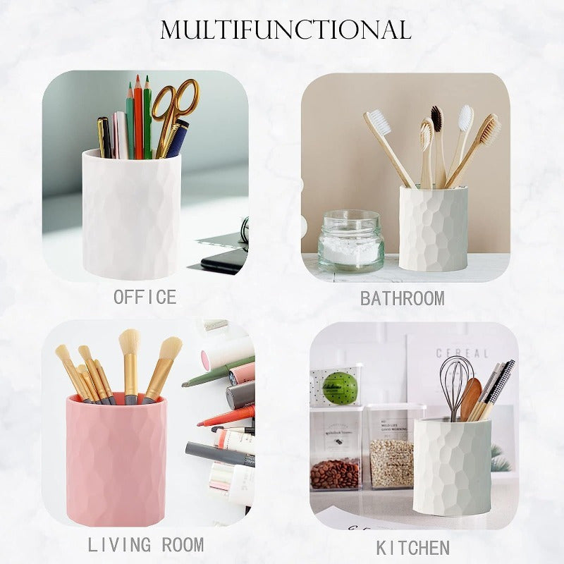 Nordic Style Silicone Pen Holder & Makeup Organizer