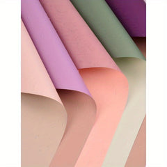 Waterproof Two Eurasian Paper Flower Wrapping Paper 20 Sheets Pack