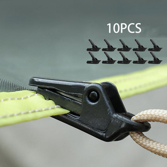 10pcs Windproof Clips for Camping Tent Outdoor Canopy Fixed Clips