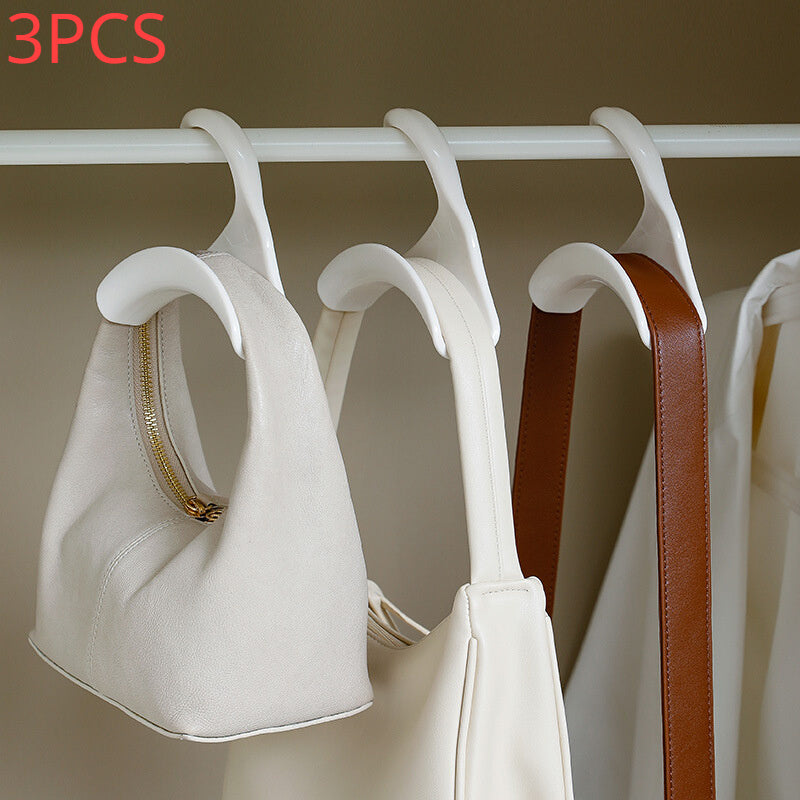 Set of 3 Arch Shaped Hanger Hooks for Bags and Hats