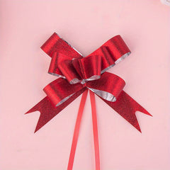10pcs Glitter Pull Bows Gift Wrapping Ribbons Wedding DIY Birthd
