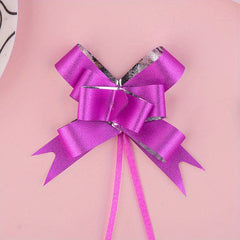 10pcs Glitter Pull Bows Gift Wrapping Ribbons Wedding DIY Birthd