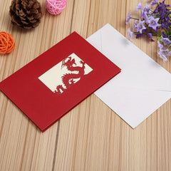 Chinese Dragon 3D Greeting Card - Business Gift Card