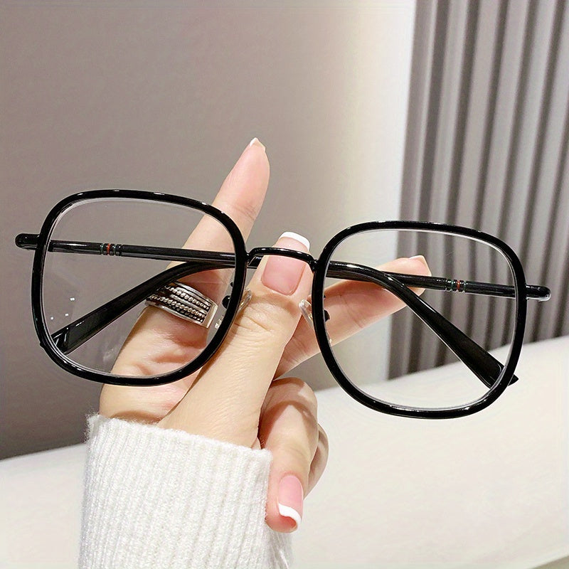 Metal Frame Progressive Lens Eyeglasses for Men Women