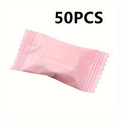 50pcs Disposable Compression Face Towel for Travel Camping Outdoor Activities