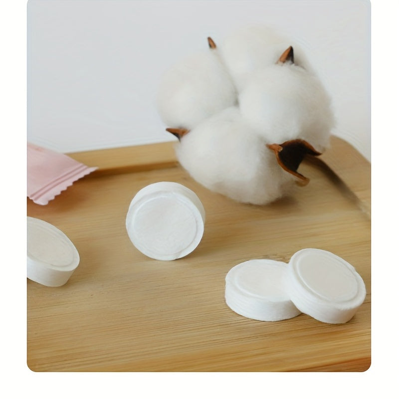 50pcs Disposable Compression Face Towel for Travel Camping Outdoor Activities