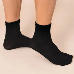 Men's 5 Pairs Five Toe Breathable Casual Socks